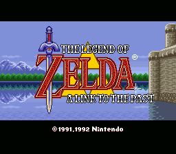 Zelda 3 - Day & Night Cycle Title Screen